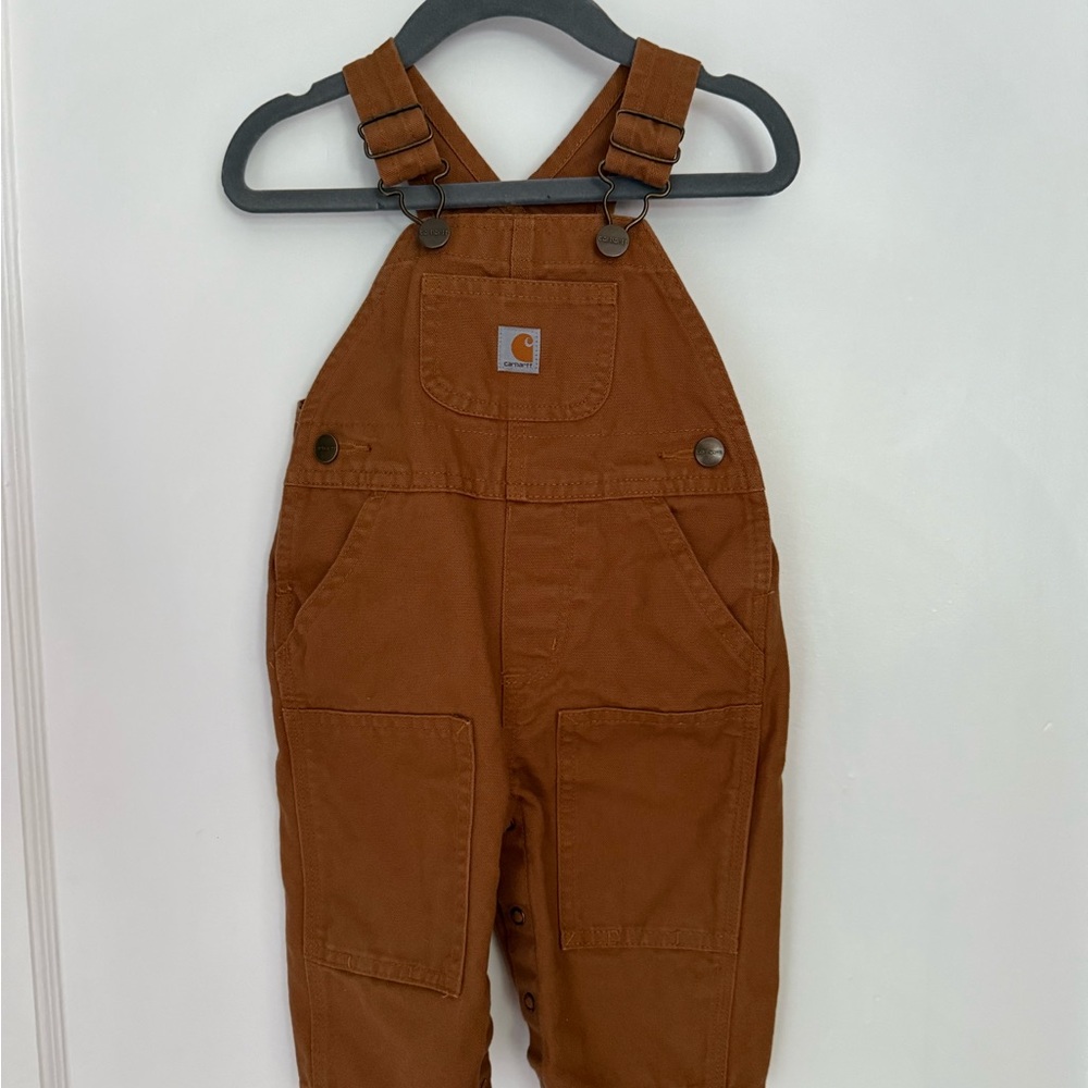 Carhartt Brown Overalls Durable Workwear